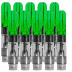 Green Tip 0.5ml CCELL TYPE Empty Cartridge - Ceramic Coil (1 - 100pcs)