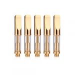 Gold Glass A3 Cartridge Vape with Ceramic Coil, 0.5mL (1 - 800pcs)