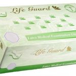 Lifeguard Latex Exam Gloves, Large