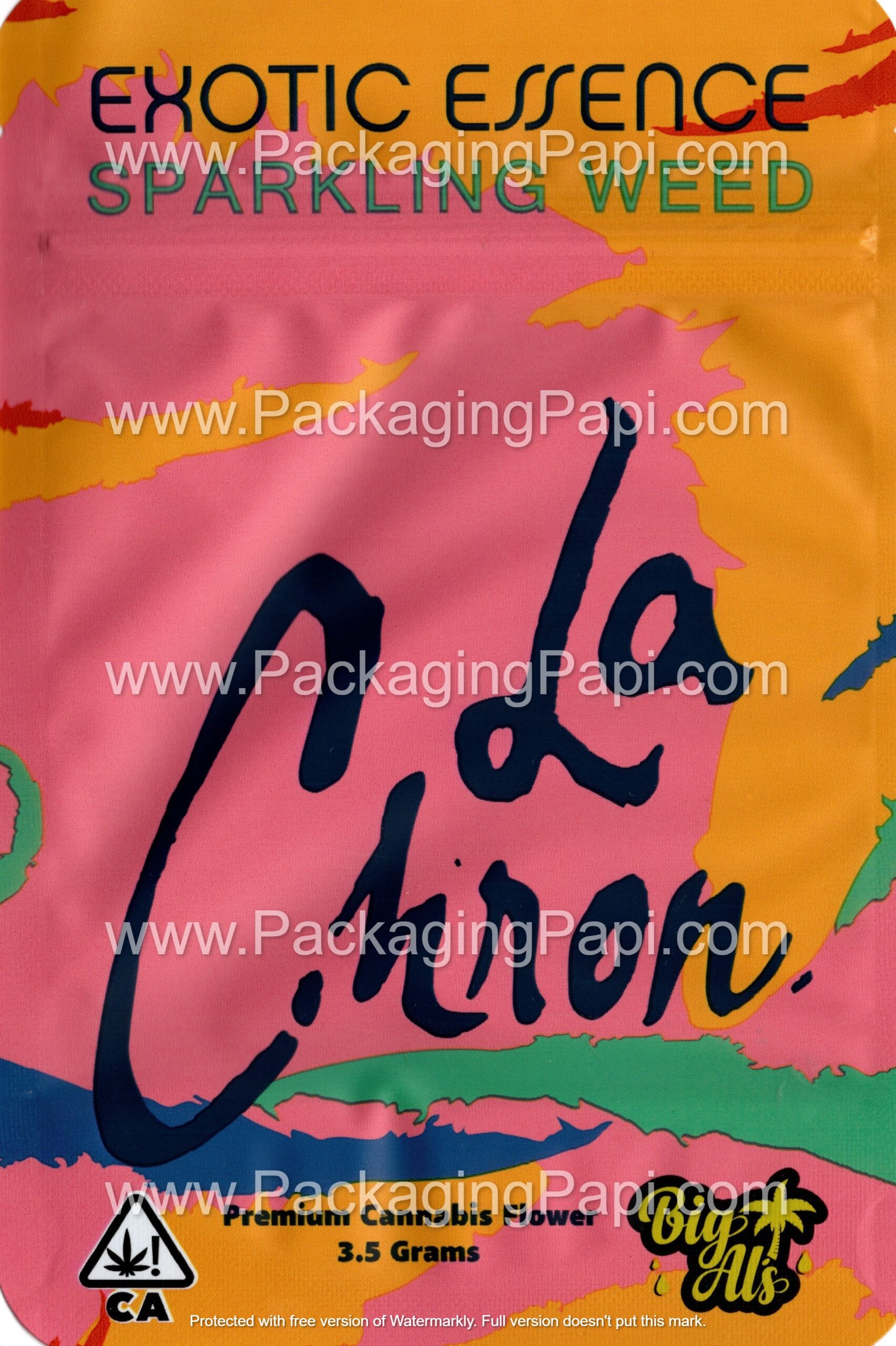 Big Als Exotic Essence Sparkling Weed La Chron