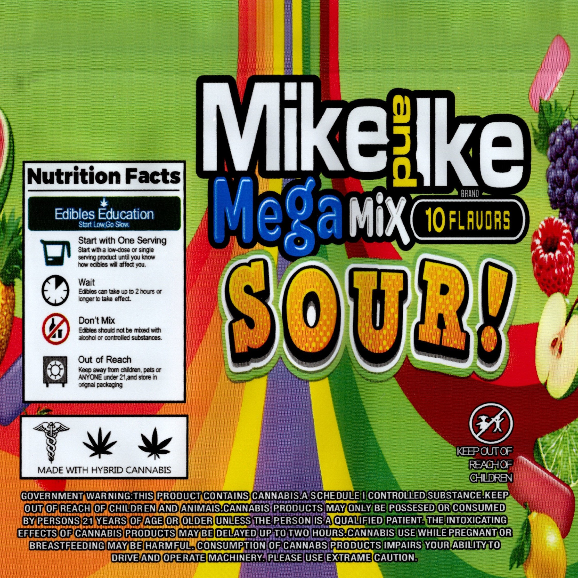 MIKE AND IKE MEGA MIX SOUR