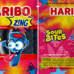 Haribo Sour Bites - Z!NG 500MG EMPTY Packaging