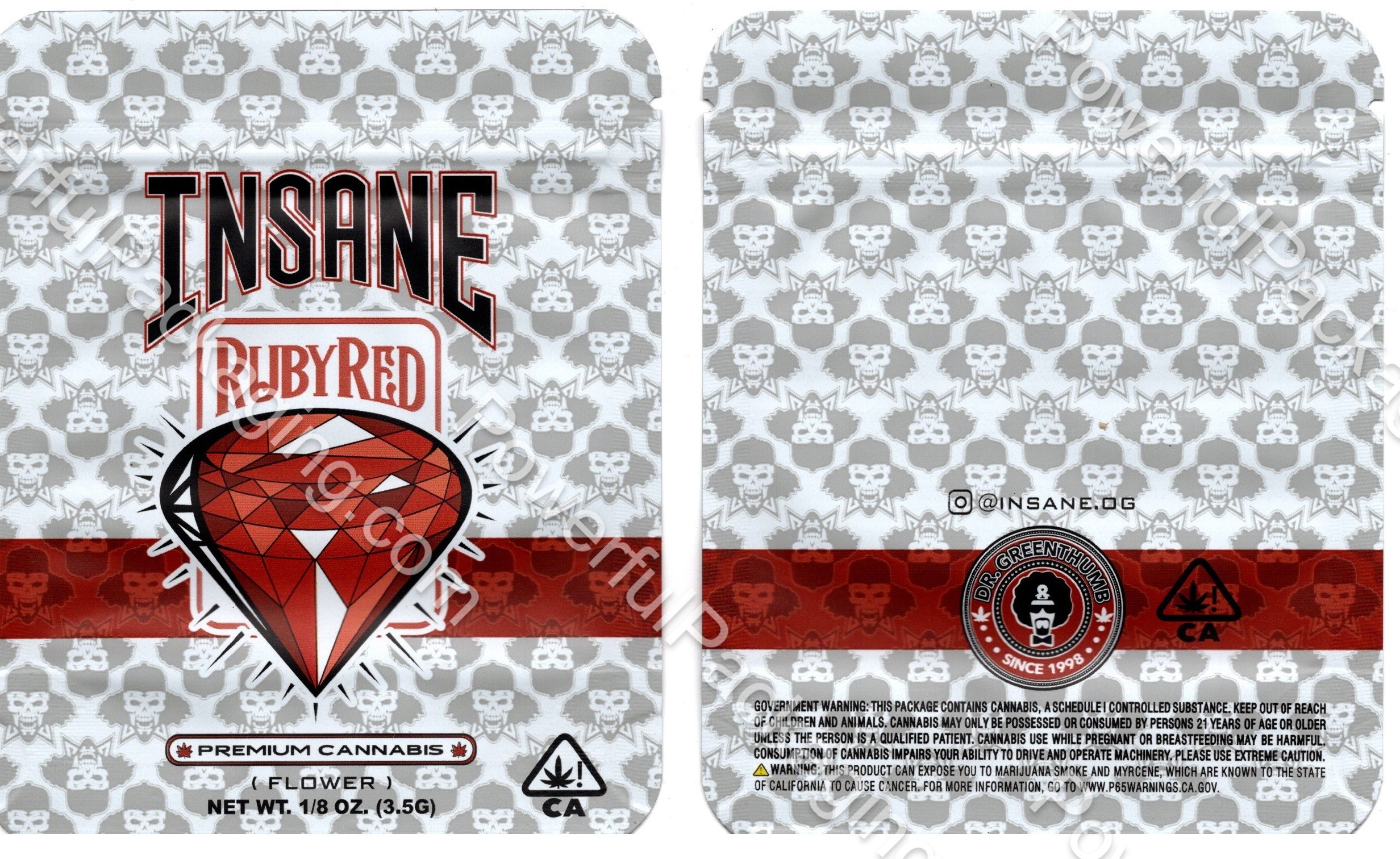 Space Cookies Flower Bag (CaSupply)