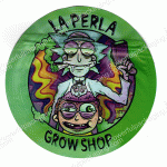 La Perla Grow Shop Generic 3D Mylar Shaped Bag 3.5g Flower Packaging *Empty Bags* (CaSupply) #3D