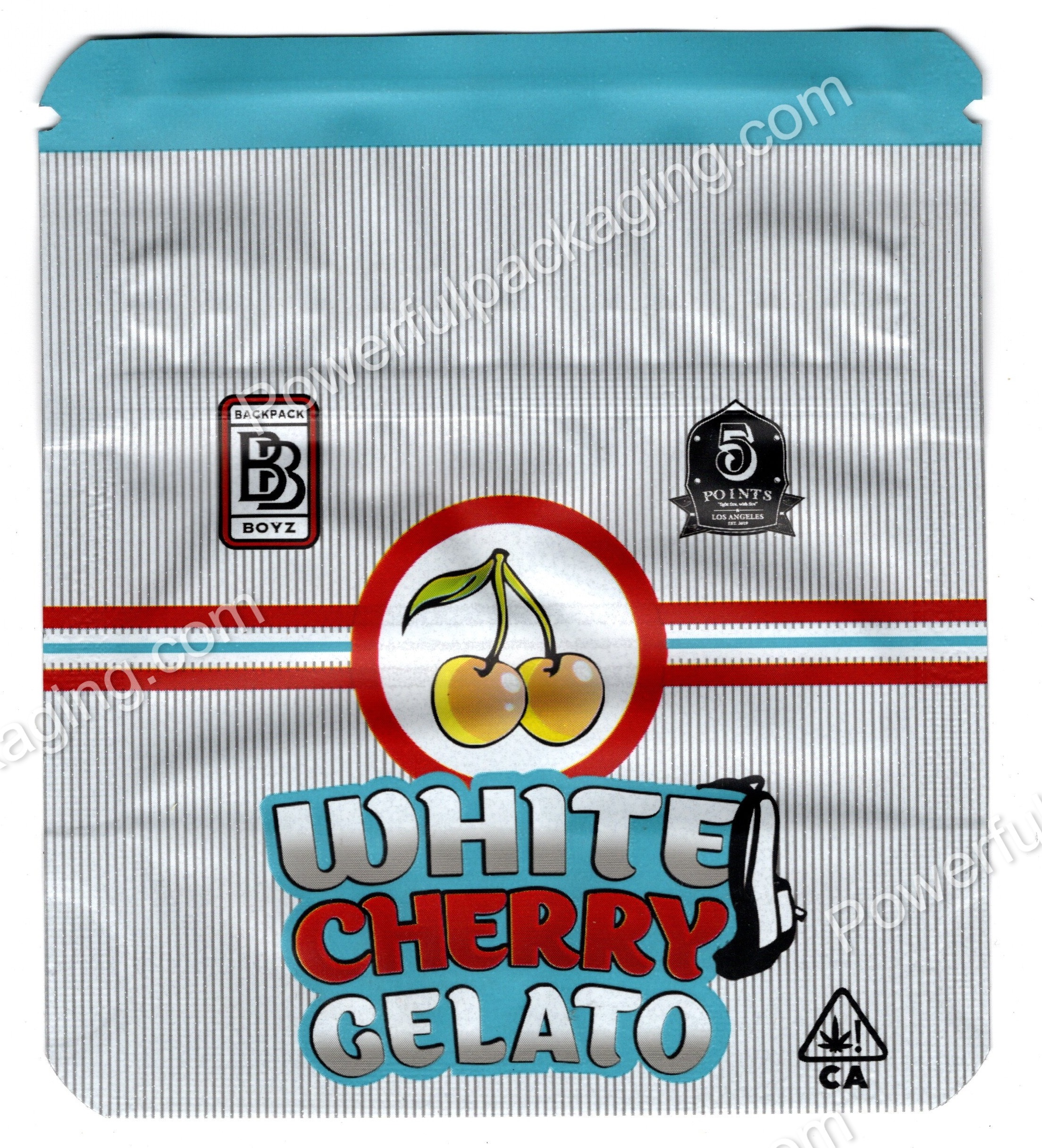 BackPackBoyz : White Cherry Gelato (Mini 1Gram) Bag*Empty Bags* (CaSupply) #M1