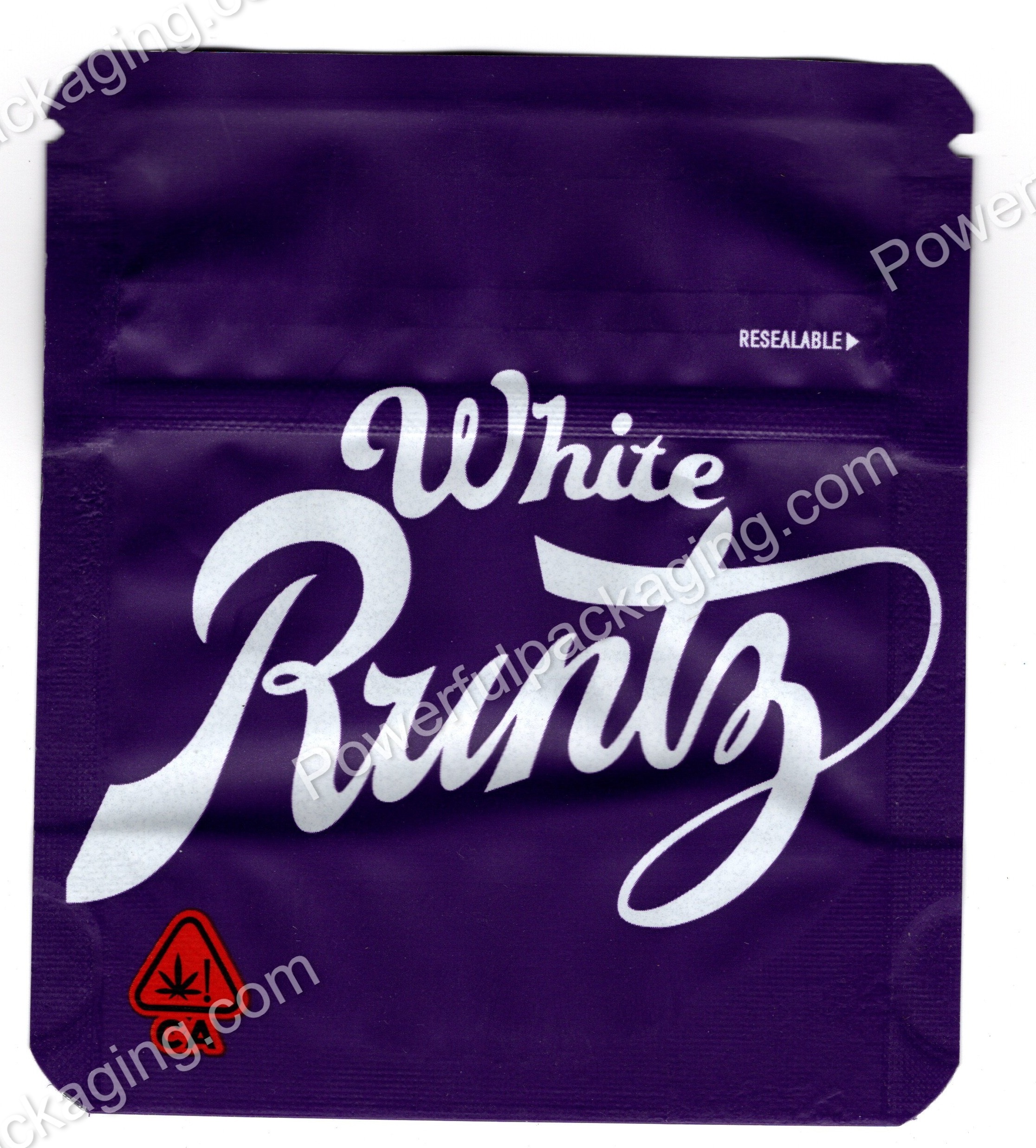 Cookies : White Runtz (Mini 1Gram) Purple Bag*Empty Bags* (CaSupply) #M1