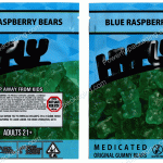 HYFLY : Blue Raspberry Bears Bag *Empty Bags* (CaSupply) #H1