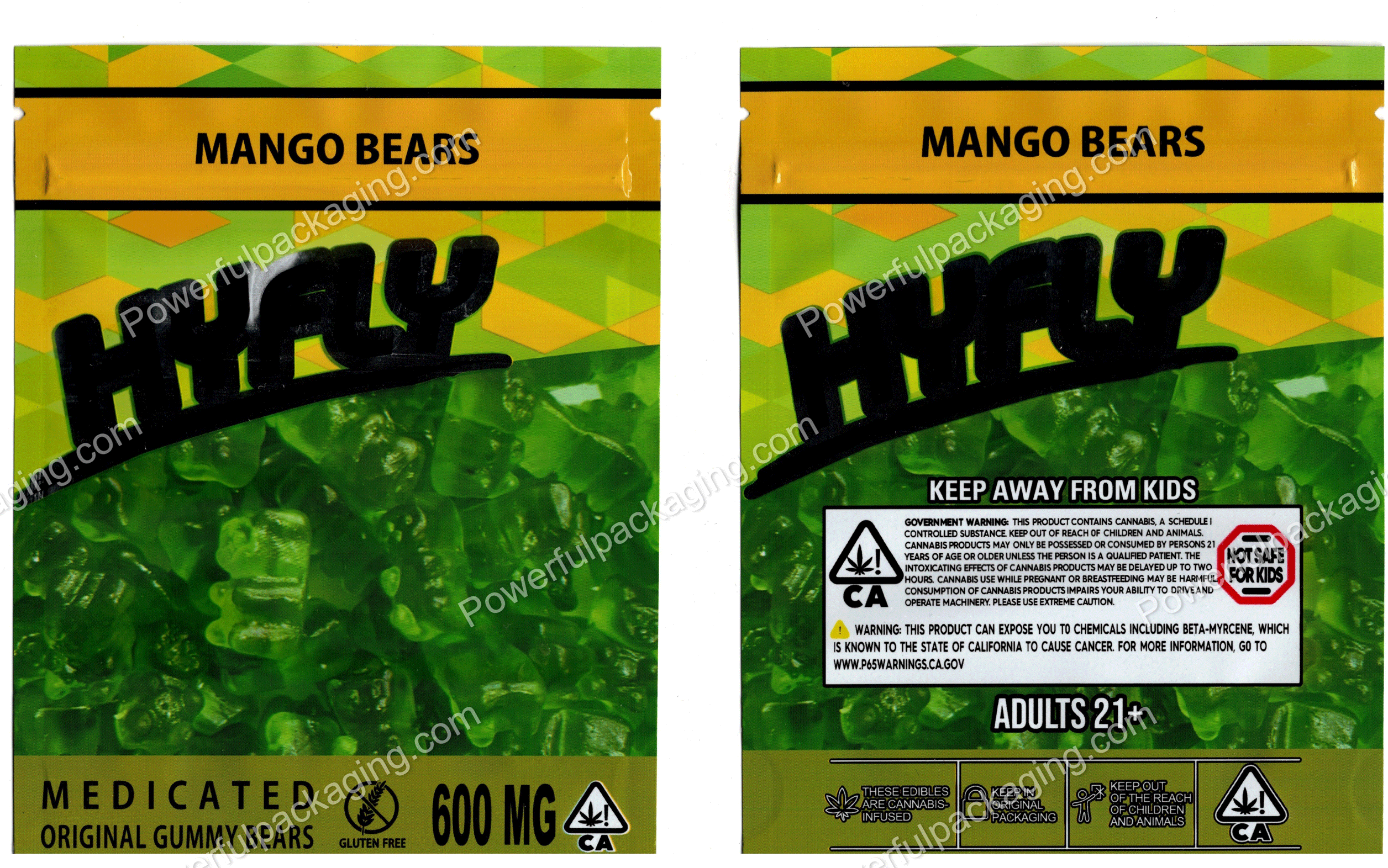 HYFLY : Mango Bears Bag *Empty Bags* (CaSupply) #H1
