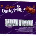 Cadbury : Danky Milk Chocolate Bar (2.75x6.5in Bag) *Empty Bags* (CaSupply)