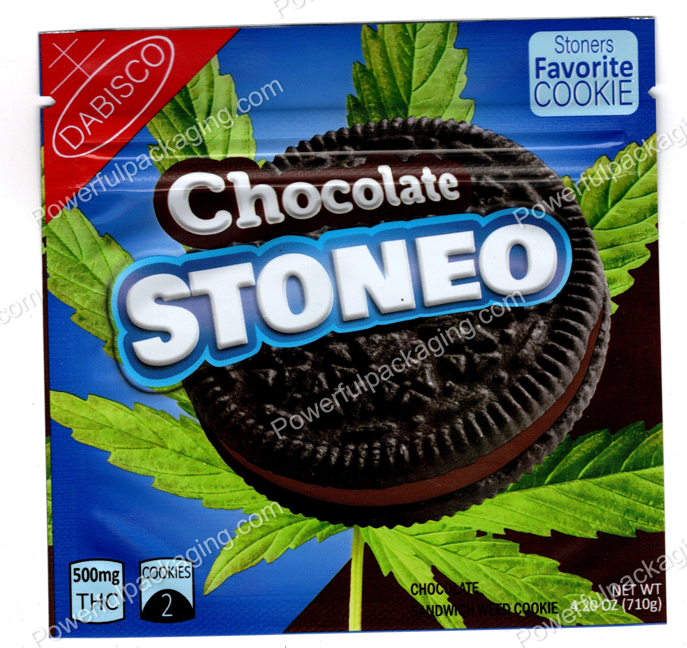 Stoneo : Chocolate Small (square 4x4in Bag) *EmptyBags*