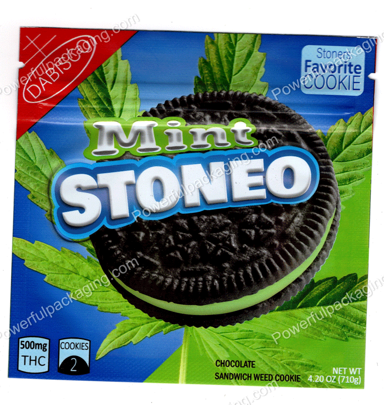 Stoneo : Mint Small (square 4x4in Bag) *EmptyBags*