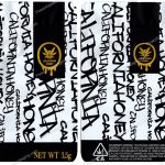 California Honey Mylar Flower 3.5 Bag *Empty Bags* (CaSupply) #S1