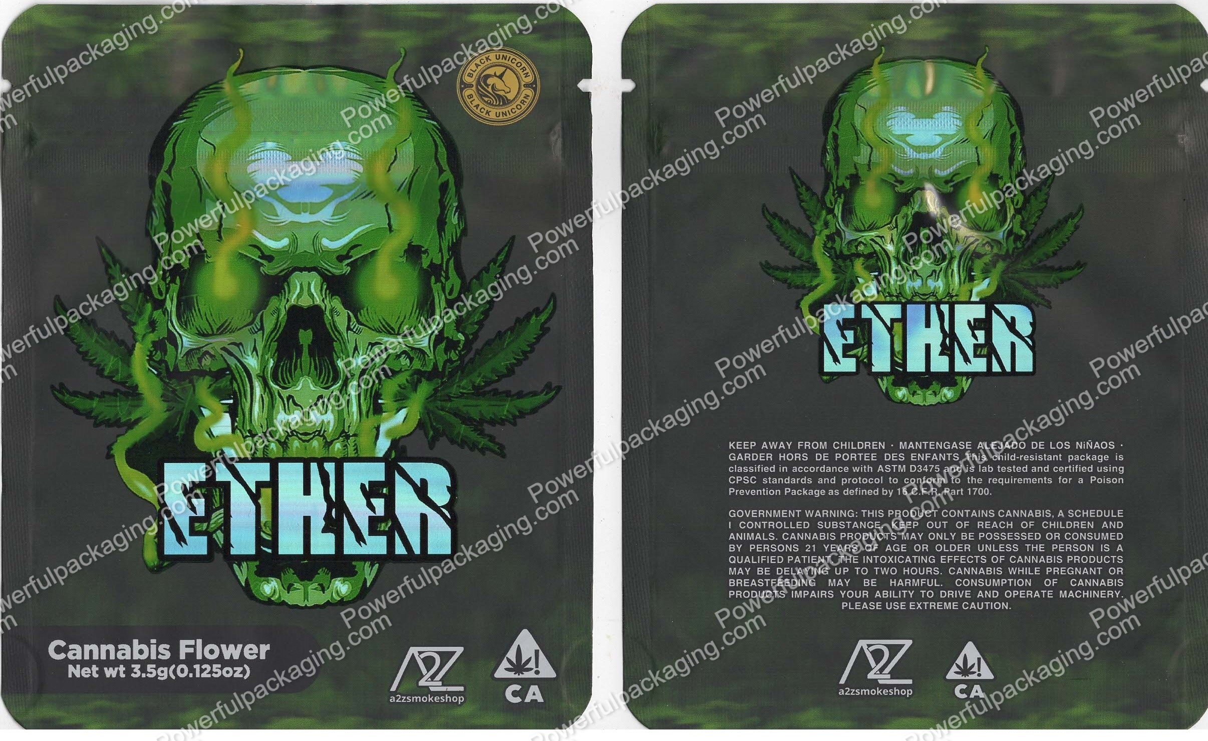 Black Unicorn : ETHER Bag *Empty Bags* (CaSupply) #S1