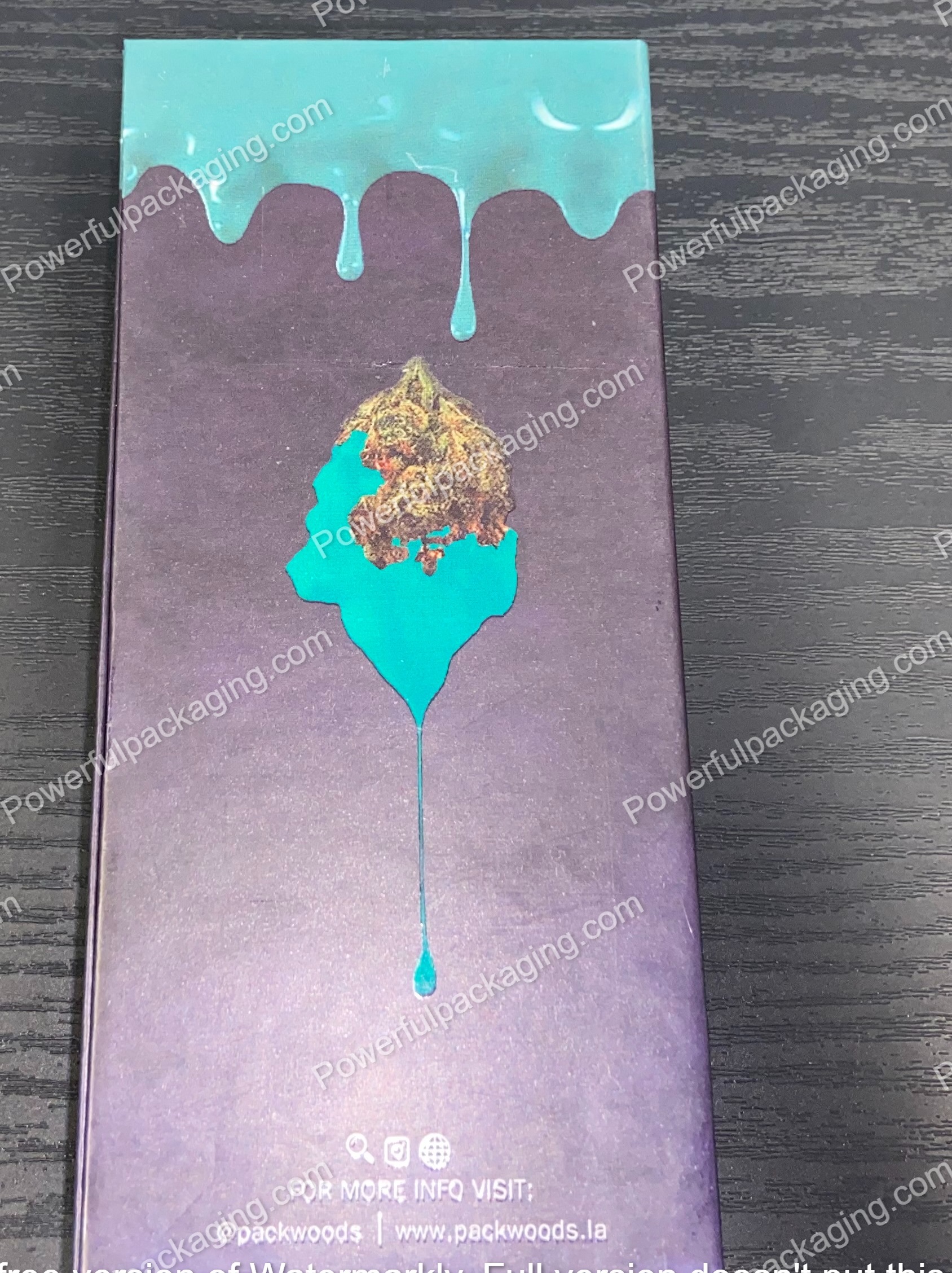 Packwoods Seattle : (Zips) Hybrid, Glass Tube, Magnetic Box, Stickers, Wax and Tip/ Mouthpiece 'PREROLLED BLUNT' *Empty Pre-Rolls* (50/100 Pack Set) (CA-Supply)