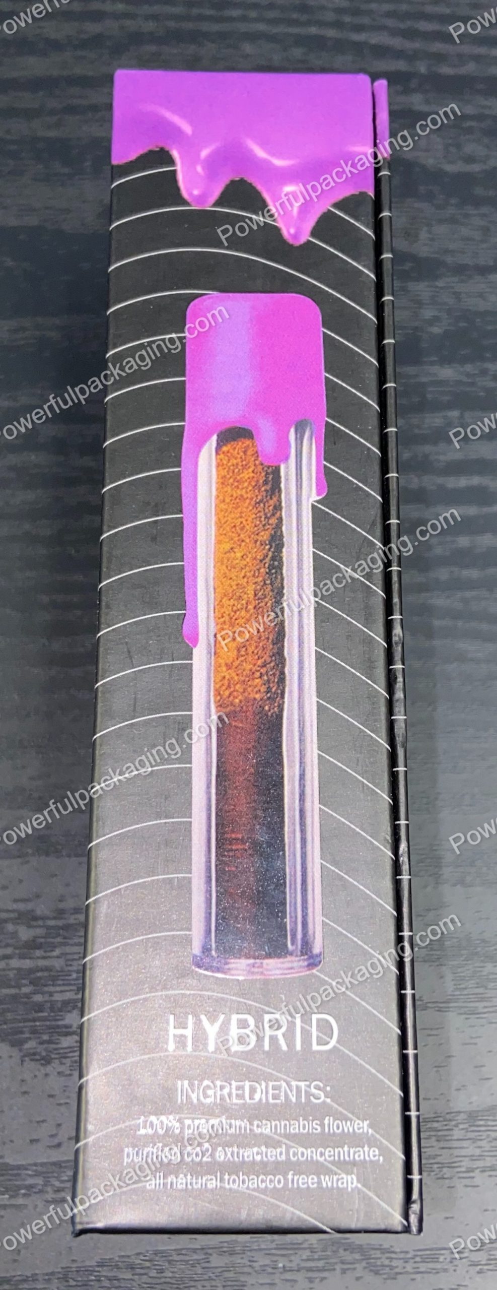 Packwoods Los Angeles x High Season : (Now Available) Hybrid, Glass Tube, Magnetic Box, Stickers, Wax and Tip/ Mouthpiece 'PREROLLED BLUNT' *Empty Pre-Rolls* (50/100 Pack Set) (CA-Supply)