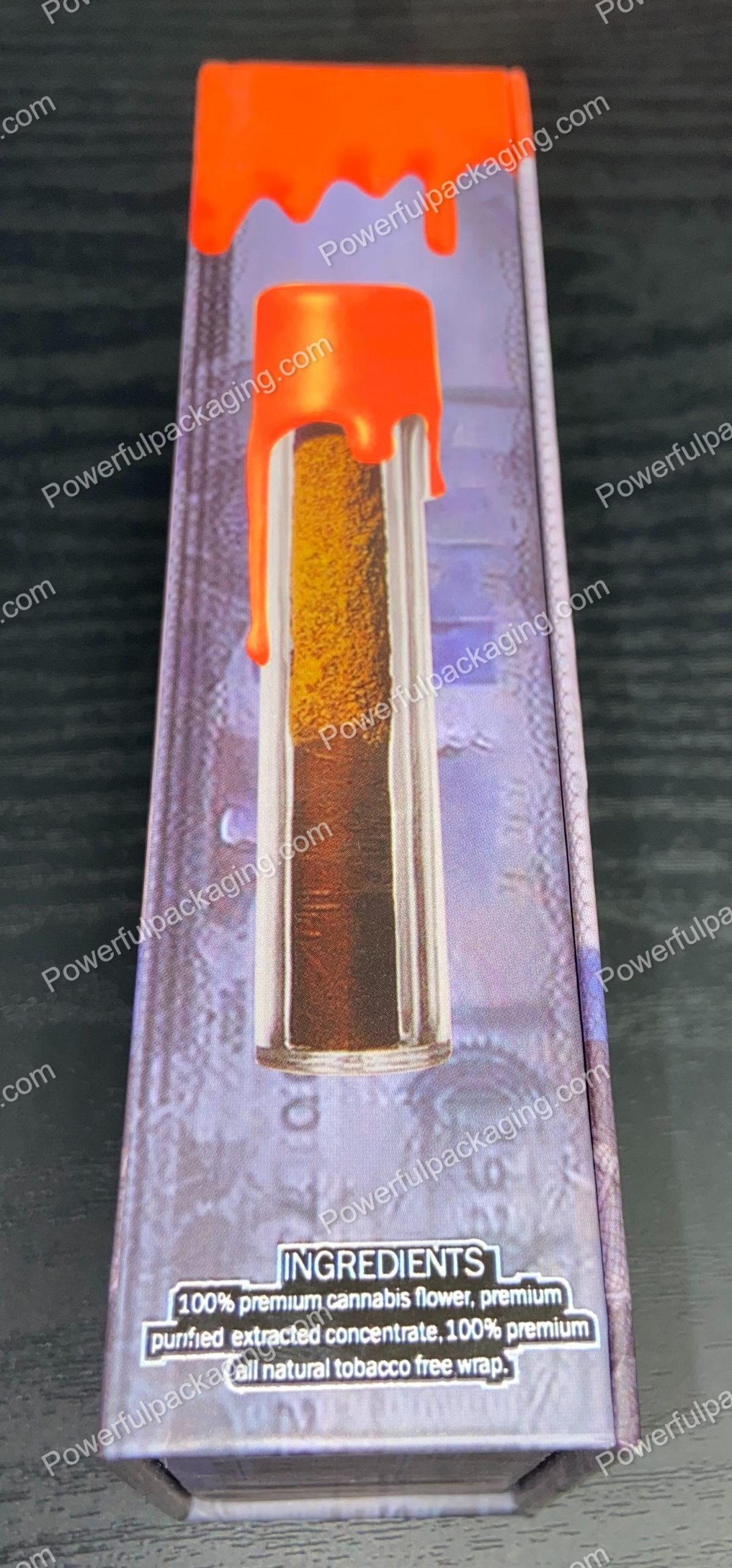 Packwoods Los Angeles x GasHouse : (Douch) Hybrid, Glass Tube, Magnetic Box, Stickers, Wax and Tip/ Mouthpiece 'PREROLLED BLUNT' *Empty Pre-Rolls* (50/100 Pack Set) (CA-Supply)