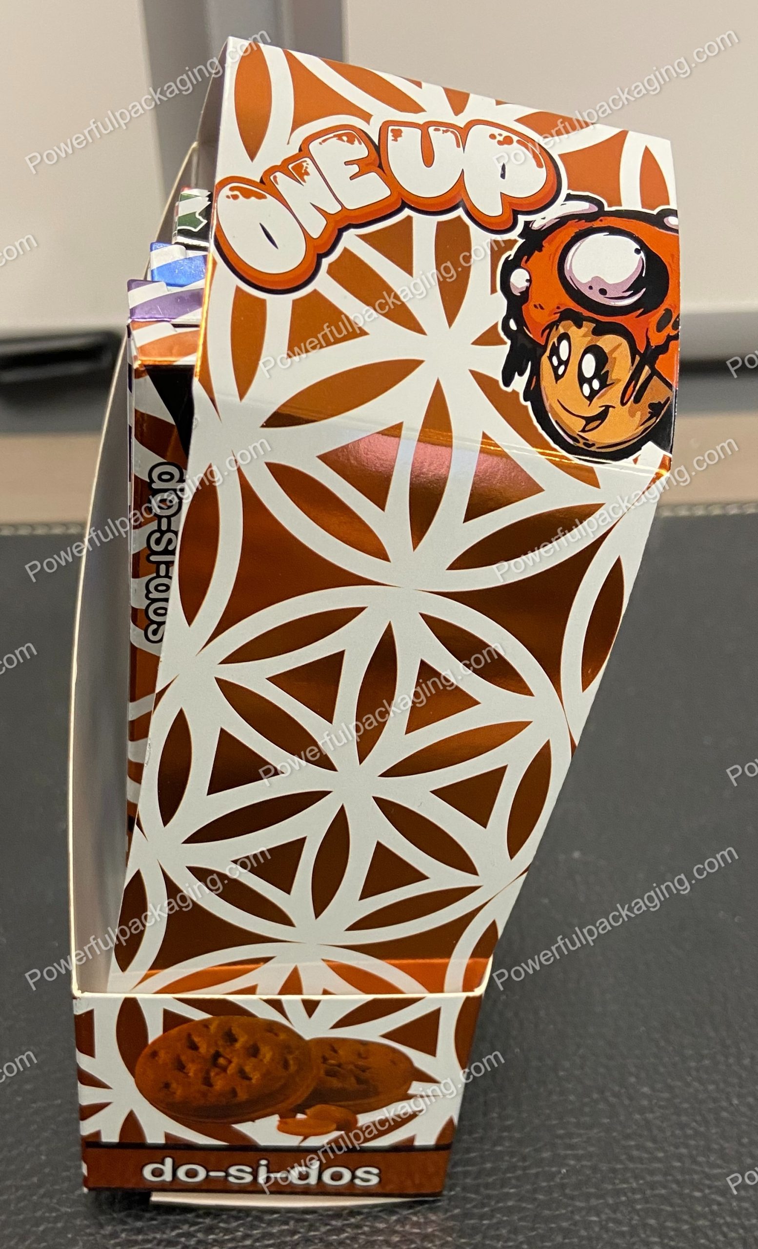 ONEUP Psilocybin Mushroom Bar : Girl Scouts (do-si-dos) 3.5g (10 Pack Box Set) (2.5x5.5in) *Empty Box* (CaSupply) #X1