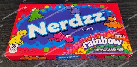 Nerdzz Candy Rainbow Box (3.5x6.in) *Empty Box* (CaSupply) #X1