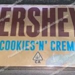 Hershey's Cookies'N'Creme Bar Box (2.5x5.5in) *Empty Box* (CaSupply) #X1