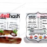 Nutellhash Qualite Coffeeshop Mini (Flower / Concentrate) Multipurpose Mylar Bag *Empty Bags*
