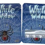 Sweet Decades : White Widow Small (5x4in) Packaging 3.5 Mylar Bag *Empty Bags* (CaSupply) #S1