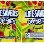 Life Savers Gummies : Sours (6.5x4in) Edible Packaging Mylar Bag *Empty Bags* (CaSupply) #E1