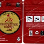 BACKPACK BOYZ : Dubz Garden (Peanut Butter Breath) (4.25x6.5in) Packaging 3.5 Mylar Bag *Empty Bags* (CAsupply) #B1