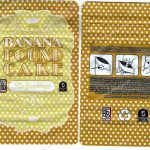 BACKPACK BOYZ : Banana Pound Cake (4.25x6.5in) Packaging 3.5 Mylar Bag *Empty Bags* (CAsupply) #B1