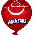 AIRHEADS Balloon 3D Mylar Shaped Bag 3.5g Edible/Flower Packaging *Empty Bags*