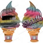 THE TEN : (Skilatti 3.0) 3D Mylar Shaped Bag 3.5g Flower Packaging *Empty Bags*