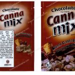 Canna Mix Chocolate Cereal Treat Edible Packaging Mylar Bag *Empty Bags* (CASUPPLY)