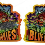 Dexta's Blue Cookies Generic 3D Mylar Shaped Bag 3.5g Flower Packaging *Empty Bags*