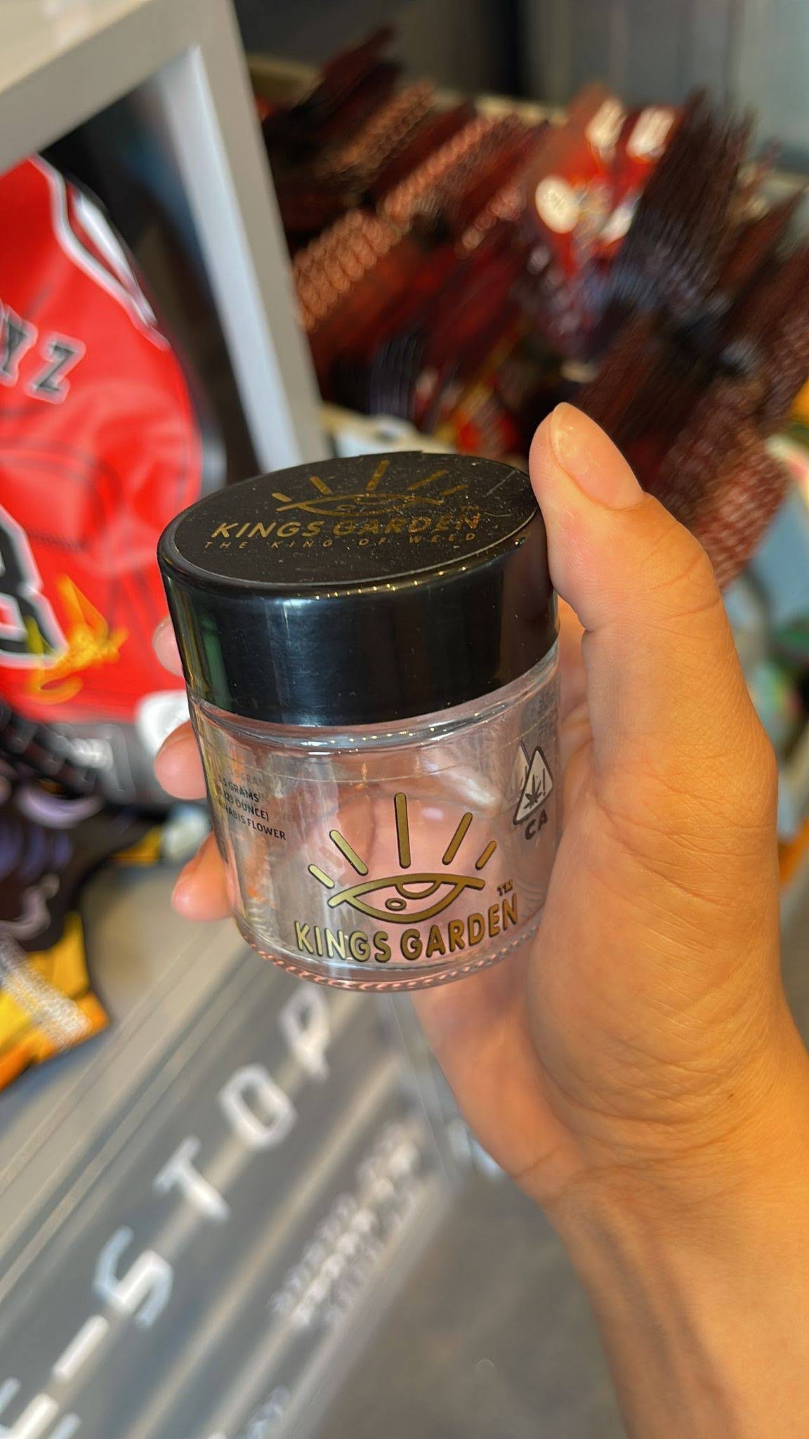 Kings Garden Jar Packaging *Empty Packaging*