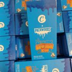 PACKWOODS (Cookies: Georgia Pie) Glass Tube, Magnetic Box, Stickers, Wax and Tip/ Mouthpiece *Empty Packaging*