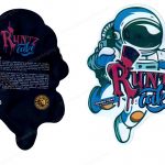 Black Unicorn : Runtz Cake Astronaut 3D Mylar Shaped Bag 3.5g Flower Packaging *Empty Bags* (CAsupply)