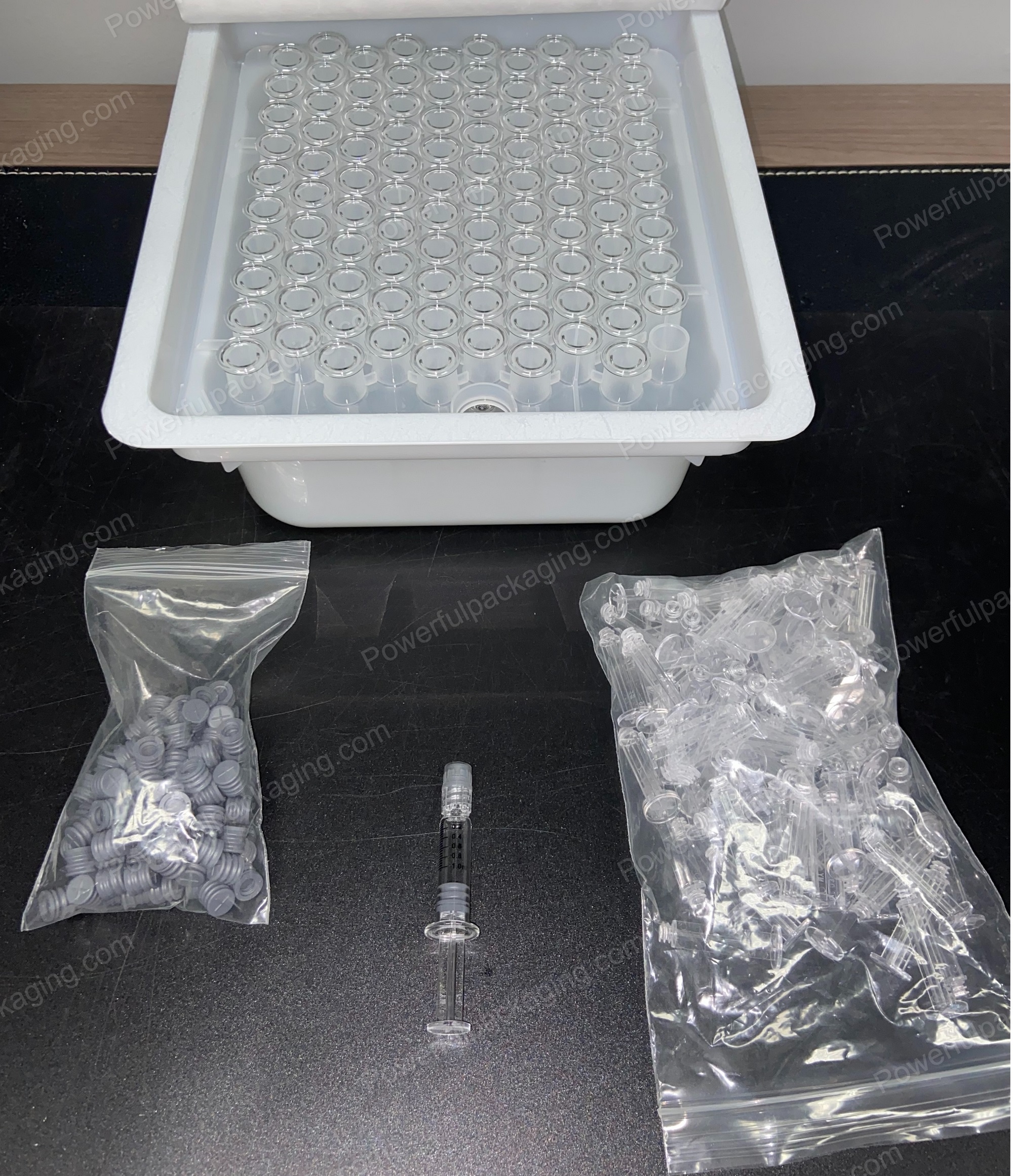 Syringe Packaging Set (Packaging and Pieces Included) (Empty Syringe)
