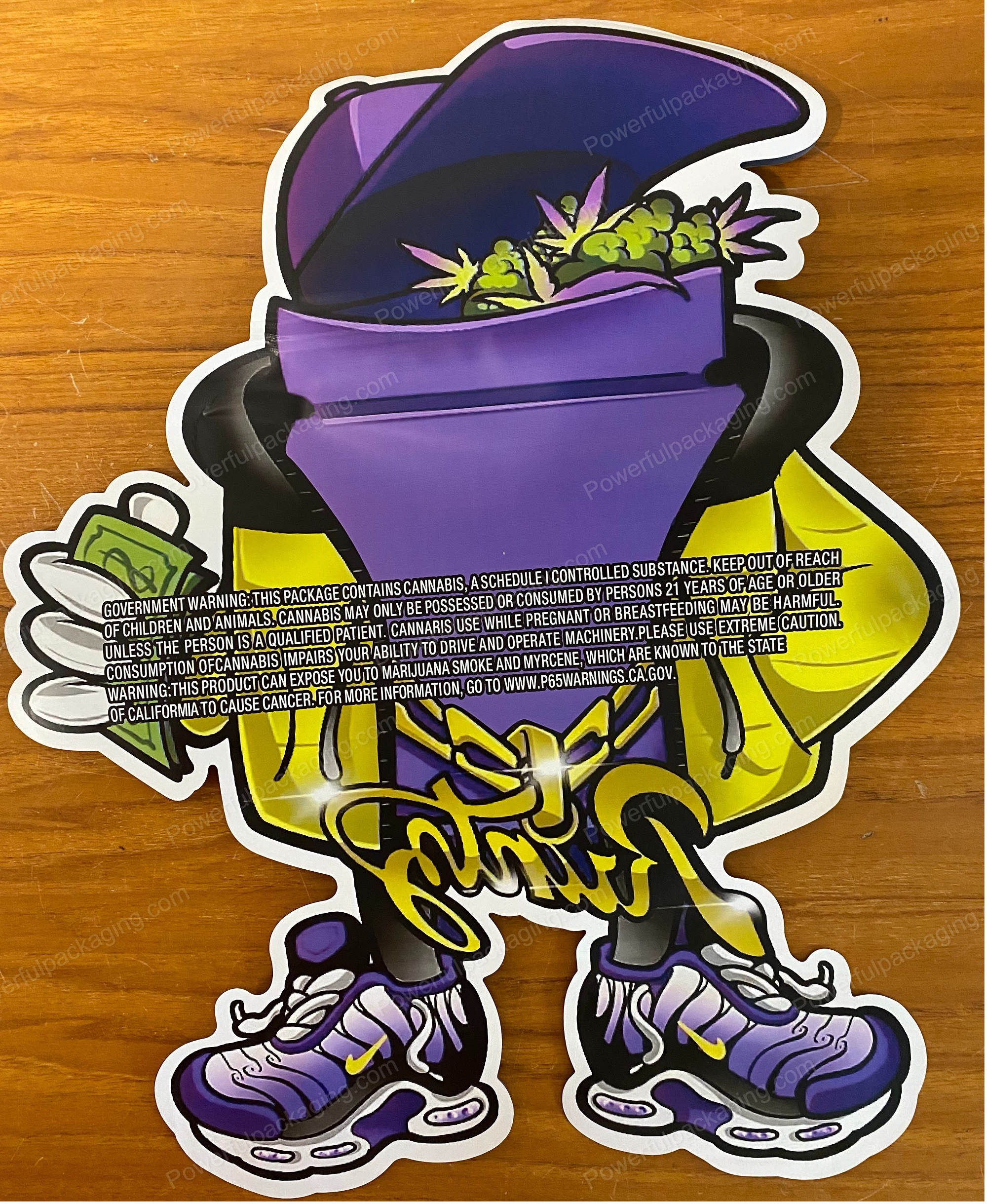 Pound Bags : (Runtz Bag) Mylar 1lb Bag *Empty Bag* (CaSupply)