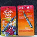 Jeeter Juice Disposable Sour Berry 1000mg Live Resin Cart Packaging Complete Set (Carts, Packaging, stickers and Foam Cusions) *Empty Packaging*