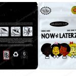 BACKPACK BOYZ : Smoke Some NOW n Save some for LATERZ (Flowerchildfarms) Packaging 3.5 Mylar Bag *Empty Bags*