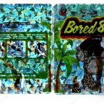 Backpack Boyz Bored 8th Holographic Bored Ape Flower Packaging 3.5 Holographic Mylar Bag *Empty Bags*