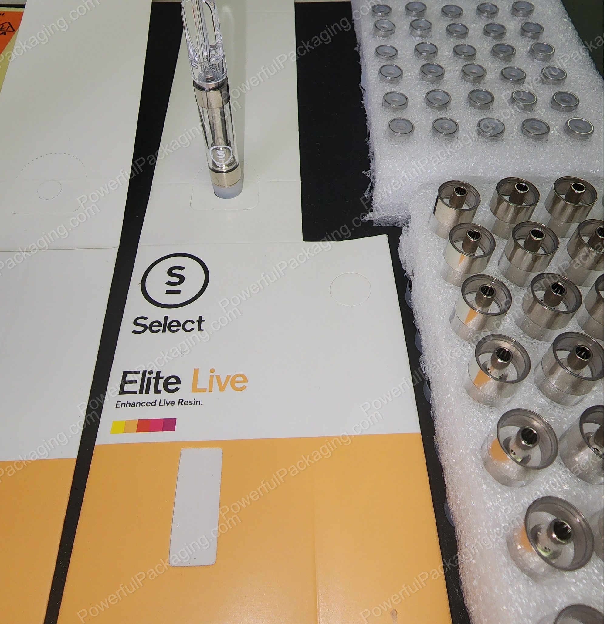 Select Elite Live Enchanced Live Resin Complete Set (Stickers,Cart,Packaging) *Empty Packaging*
