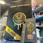 Muha Meds Disposable Diamond Reserve (Papaya Live) 1000mg Complete Set *Empty Packaging*