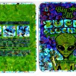 (Backpack Boyz X Big Al's) Zuper Plushers Holographic Flower Packaging 3.5 Mylar Bag *Empty Bags* (CaSupply) (#RB)