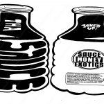 Jokes Up : Sauce Money Exotics 3D Mylar Shaped Bag 3.5g Flower Packaging *Empty Bags* (CAsupply)