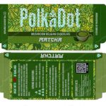 PolkaDot Magic Mushroom Belgain Chocolate : Matcha 4g 10-Pack with Master Case (5x2.5in) *Empty Box* (CaSupply)