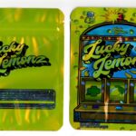 Backpack Boyz Lucky Lemonz Reflective Flower Packaging 3.5 Mylar Bag *Empty Bags* (#RC2)