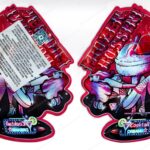 Cocktail Dreams Frozen Rossini 3.5 Mylar Shaped Bag Flower Packaging *Empty Bags* (CaSupply) (#C1S)