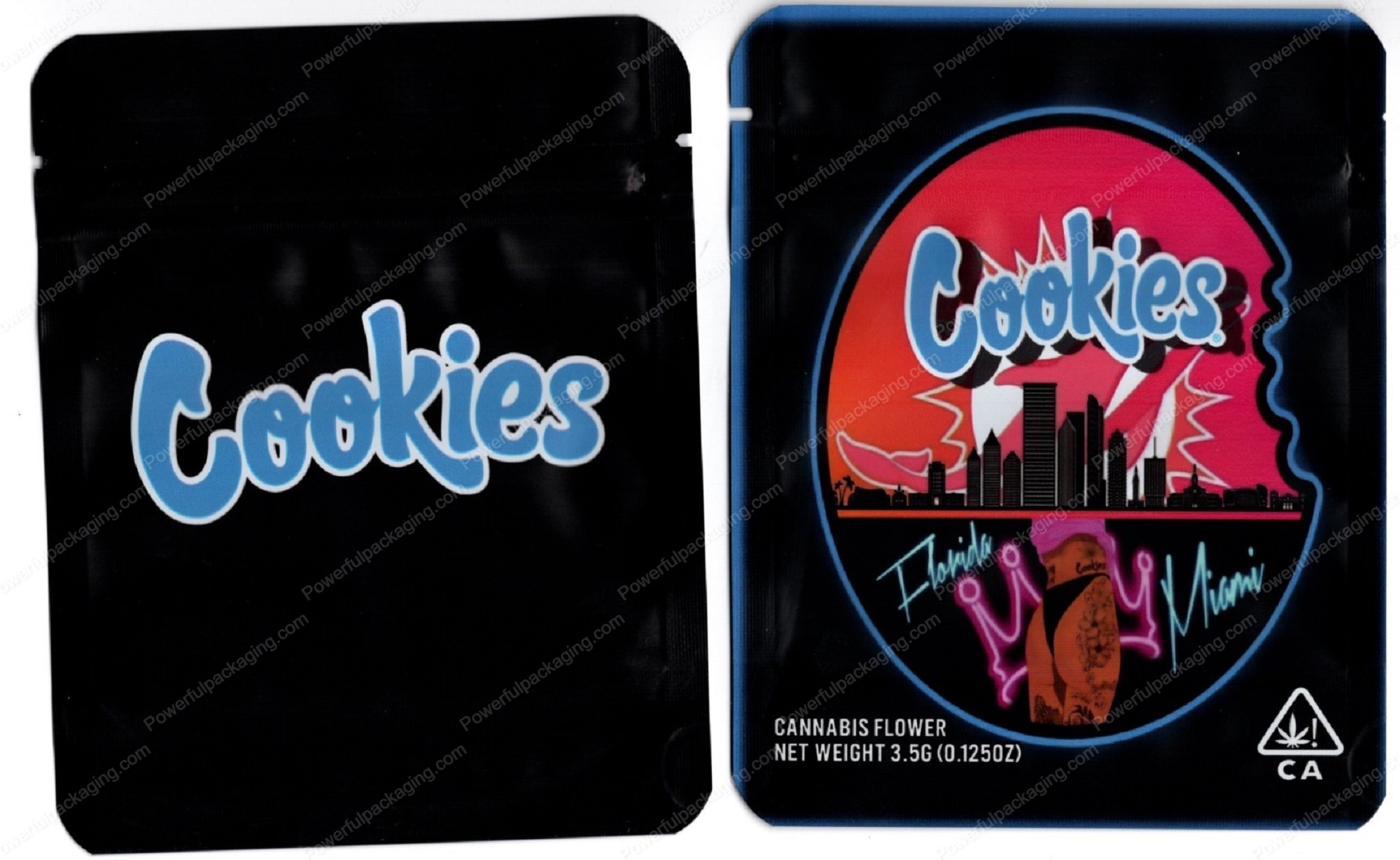 Cookies : Blood Moon Flower Packaging 3.5 Mylar Bag *Empty Bags* (#C3)