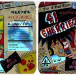 Don Merfos : 41 Cherriez Reflective Flower Packaging 3.5 Mylar Bag *Empty Bags*