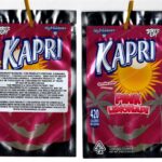 Jokes Up x HighTolerance : Kapri Pink Lemonade 3.5 Mylar Shaped Bag Flower Packaging *Empty Bags* (CaSupply) (#C2S)